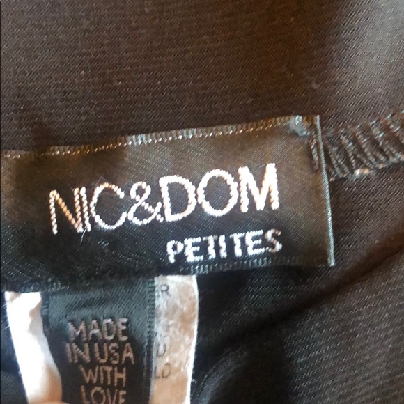 Nic & Don long black sleeveless dress - Picture 8 of 8